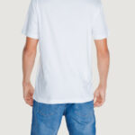 T-shirt Calvin Klein Jeans GRID BOX TEE Bianco - Foto 2