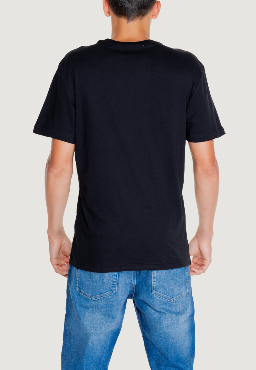 T-shirt Calvin Klein Jeans GRID BOX TEE Nero - Foto 2