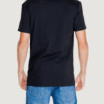 T-shirt Calvin Klein Jeans MONOLOGO APPLIQUE Nero - Foto 2