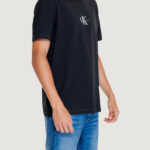 T-shirt Calvin Klein Jeans MONOLOGO TEE Nero - Foto 4