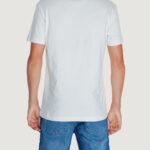 T-shirt Calvin Klein Jeans MONOLOGO APPLIQUE Panna - Foto 2