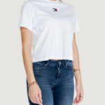 T-shirt Tommy Hilfiger Jeans TJW BXY BADGE TEE EX Bianco - Foto 4