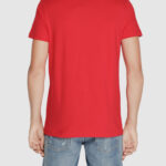 T-shirt Tommy Hilfiger STRETCH SLIM FIT TEE Rosso - Foto 2