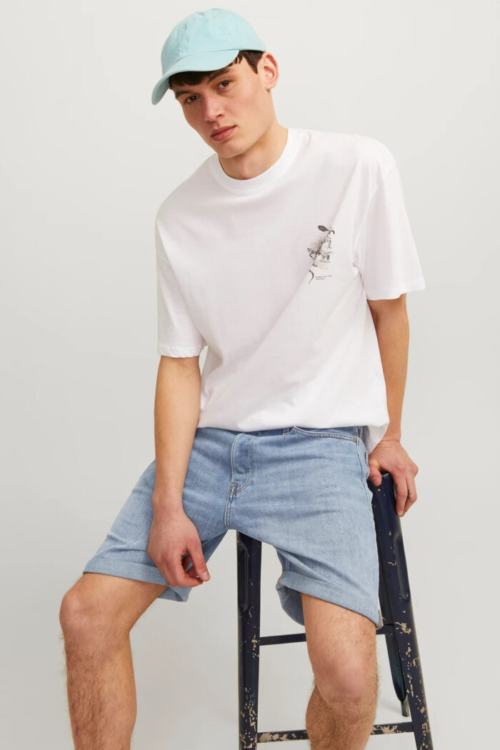 Bermuda Jack Jones JICHRIS JJWOOD SHORTS GE 515 SN Denim chiaro