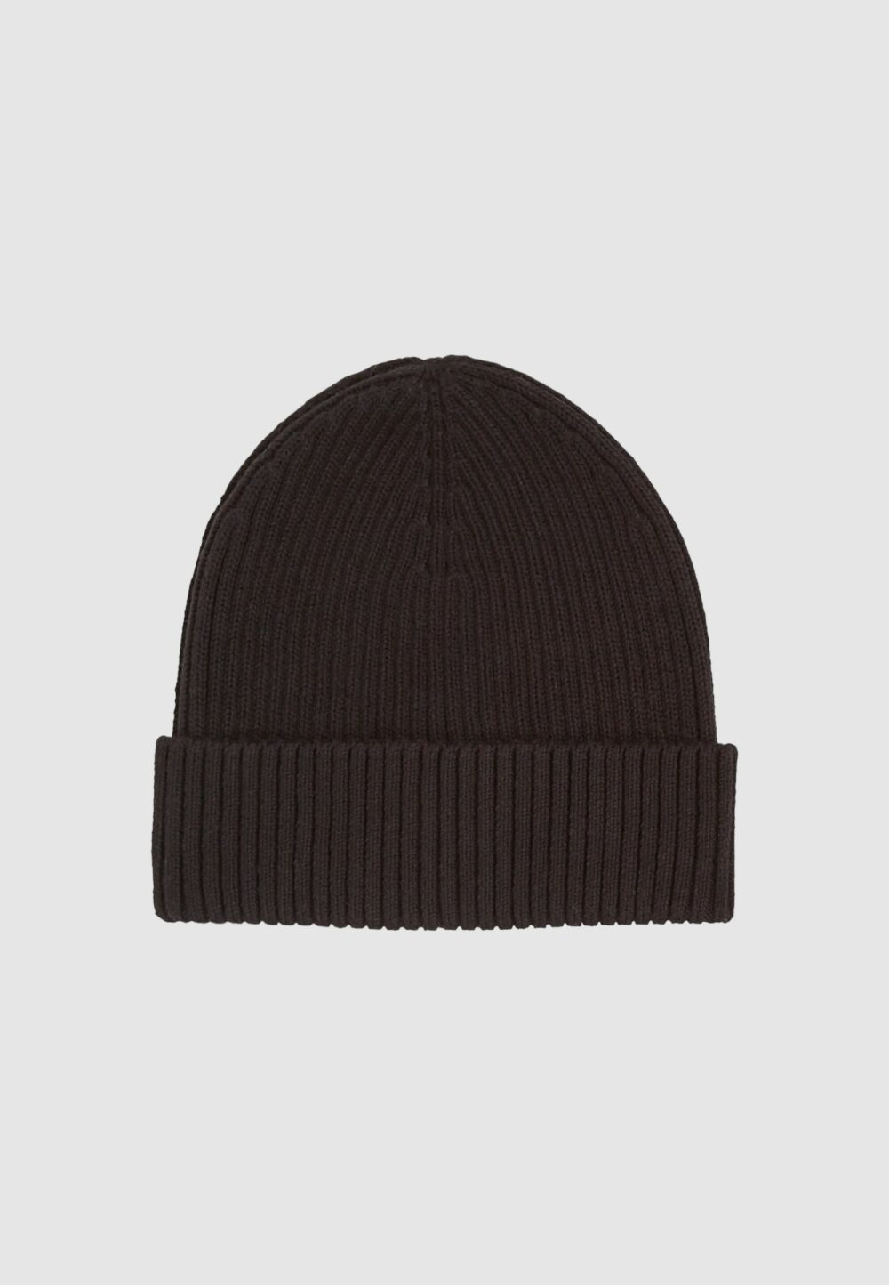 Berretto Calvin Klein CLASSIC COTTON RIB BEANIE Nero - Foto 2