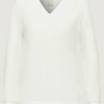 Bluse manica lunga Street One chiffon matmix Bianco - Foto 4