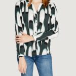 Bluse manica lunga Street One Bamika print Verde Scuro - Foto 1