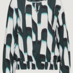 Bluse manica lunga Street One Printed roundneck Verde Scuro - Foto 5