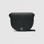 Borsa Calvin Klein Jeans MINIMAL MONOGRAM SADDLE22 Nero - Foto 1