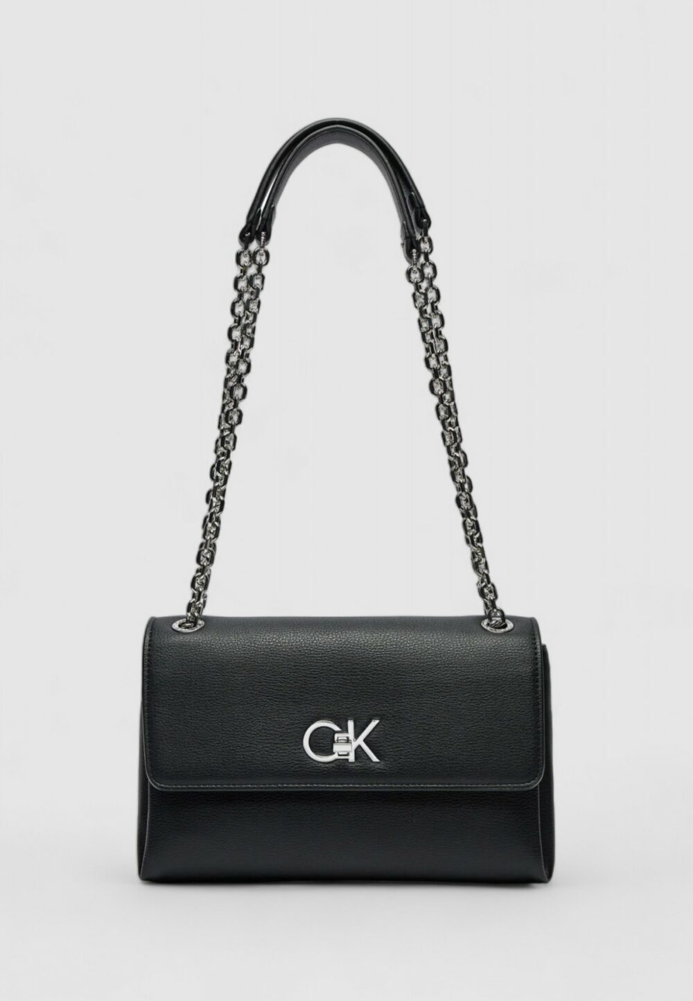 Borsa Calvin Klein RE-LOCK CONV SHOULDER BAG_PBL Nero - Foto 1