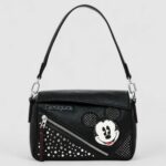 Borsa Desigual BAG_MICKEY STUDSTYLE PHUK Nero - Foto 2