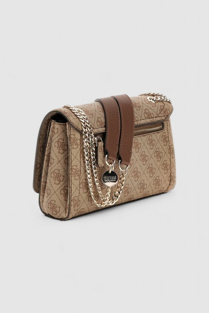 Borsa Guess NOELLE CONVERTIBLE XBODY FLAP Marrone