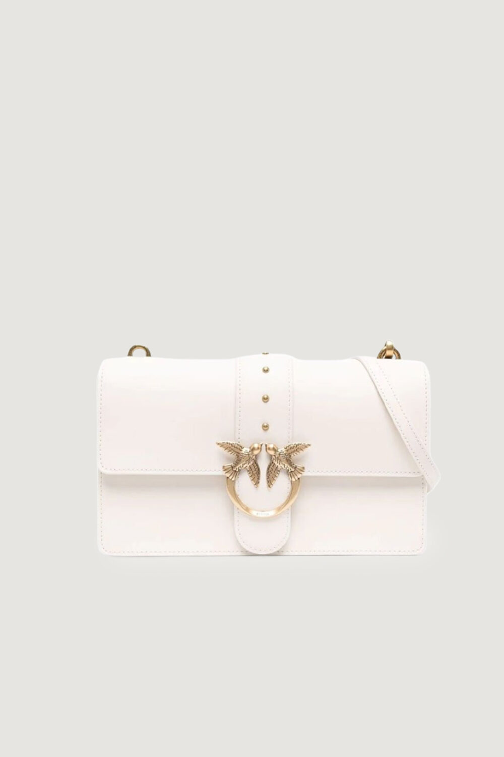 Borsa Pinko LOVE ONE CLASSIC CL. VIT. SETA Bianco - Foto 1