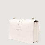 Borsa Pinko LOVE ONE CLASSIC CL. VIT. SETA Bianco - Foto 3