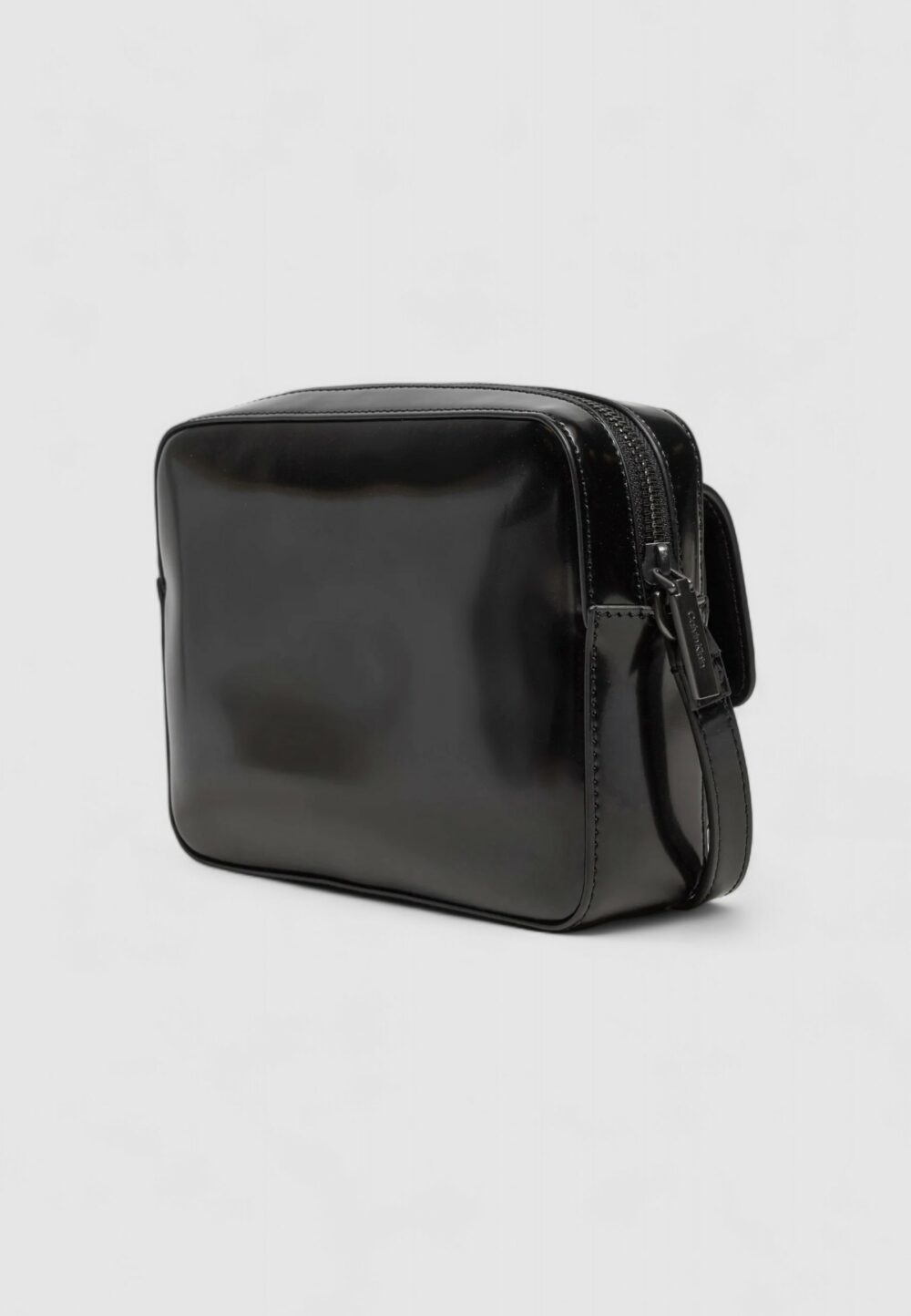 Borsa Calvin Klein RE-LOCK CAMERA BAG_SHINY Nero - Foto 3