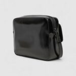 Borsa Calvin Klein RE-LOCK CAMERA BAG_SHINY Nero - Foto 3