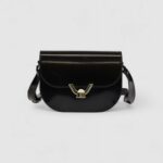 Borsa Coccinelle COCCINELLEDEW SHINY CALF Nero - Foto 5