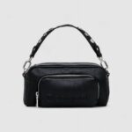 Borsa Desigual BAG_HALF LOGO FW24 PRADES Nero - Foto 3