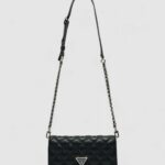 Borsa Guess GIULLY XBODY FLAP ORGANIZER Nero - Foto 3