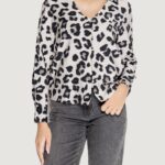 Camicia manica lunga Jacqueline de Yong JDYCAROLINE L/S SHIRT WVN Rosa Antico - Foto 3