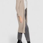 Cardigan Only ONLTESS LS LONG OPEN CARDIGAN KNT Beige - Foto 4