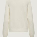 Cardigan Only ONLELLA PIUMO L/S CC KNT Panna - Foto 2