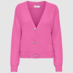 Cardigan Only ONLELLA PIUMO L/S CC KNT Rosa - Foto 1