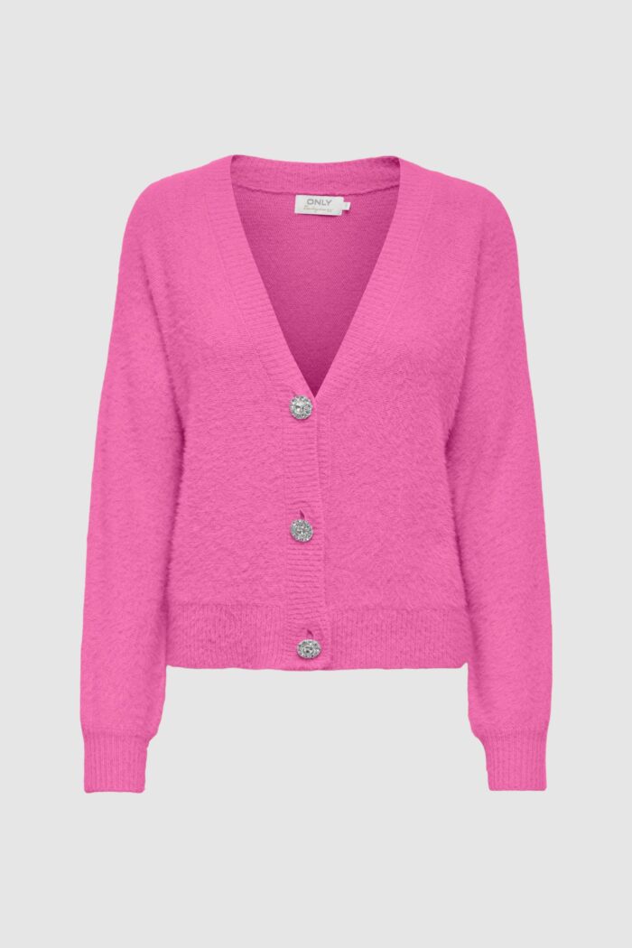 Cardigan Only ONLELLA PIUMO L/S CC KNT Rosa