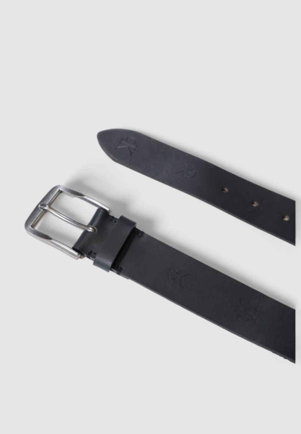 Cinta Calvin Klein Jeans CLASSIC FLAT LTHR BELT 35MM AOP Antracite - Foto 3