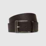 Cinta Calvin Klein Jeans CLASSIC NOS LTHR BELT 40MM Marrone - Foto 1