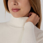 Dolcevita Guess MARION TN LS SWEATER Bianco - Foto 4