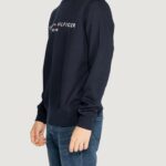 Felpa senza cappuccio Tommy Hilfiger TOMMY LOGO Blu - Foto 2