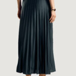 Gonna lunga Street One Maxi skirt Plissée solid Petrolio - Foto 3