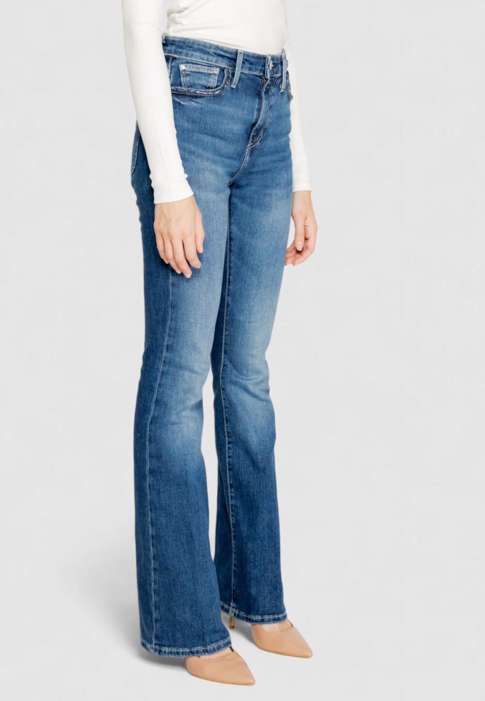 Jeans bootcut Guess SEXY FLARE Denim - Foto 4