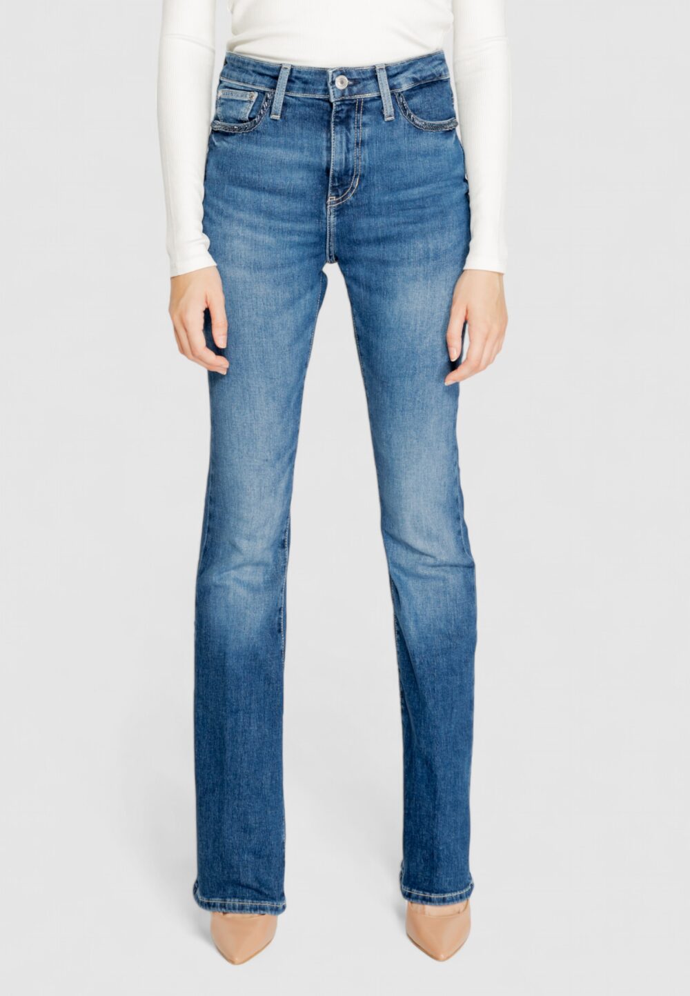 Jeans bootcut Guess SEXY FLARE Denim - Foto 5