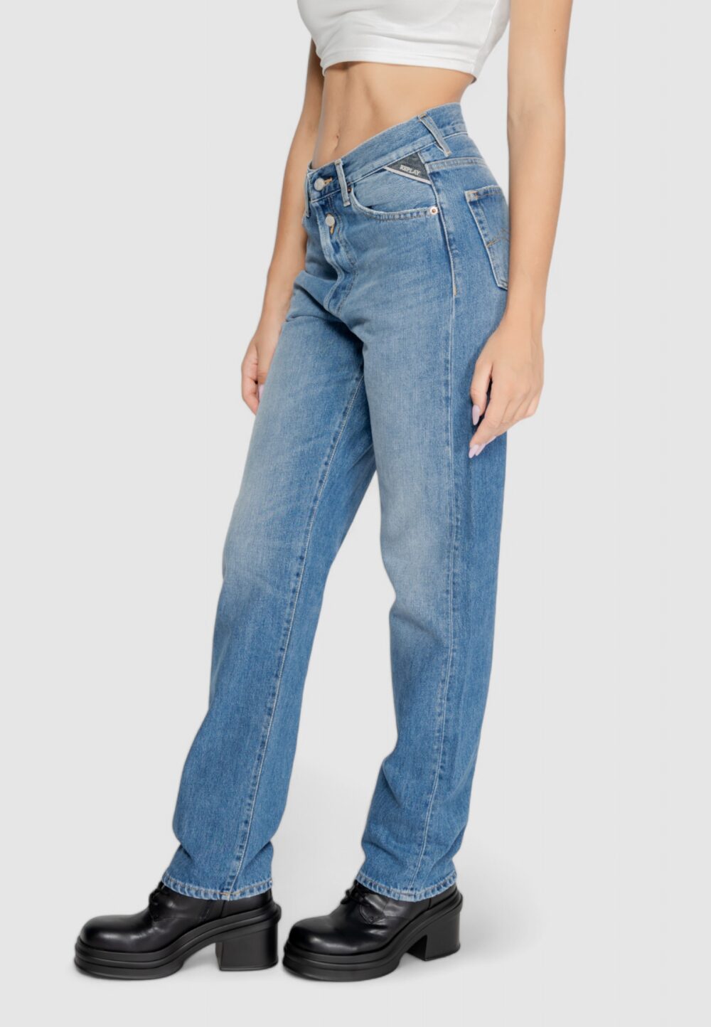 Jeans mom Replay 12 OZ Denim - Foto 3