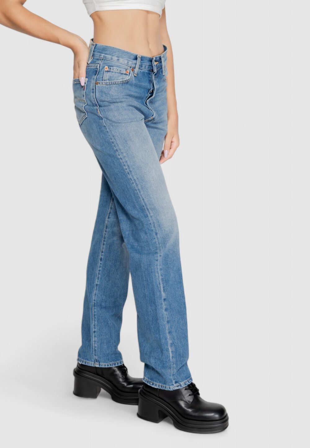 Jeans mom Replay 12 OZ Denim - Foto 4