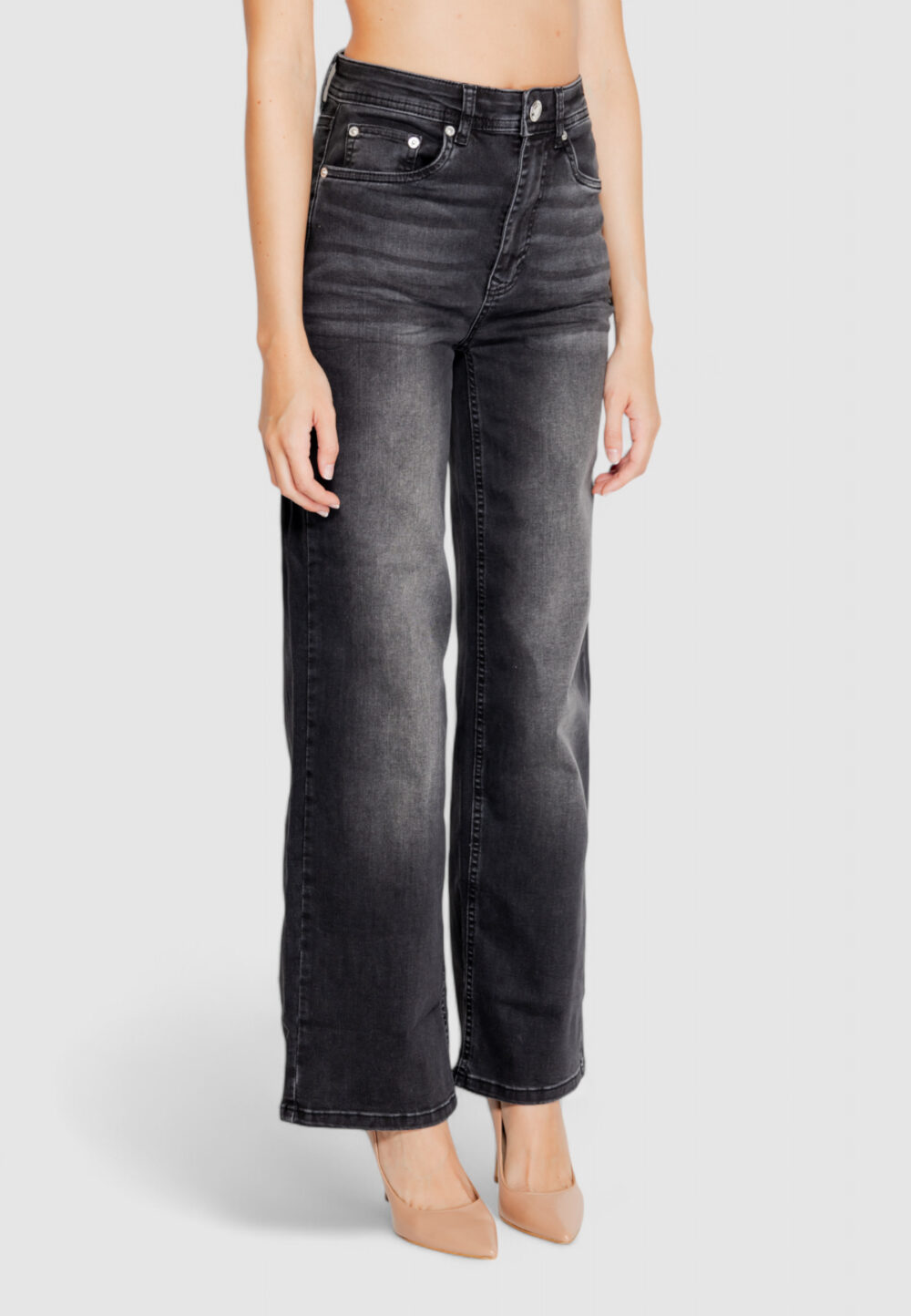 Jeans bootcut Street One  Nero - Foto 2