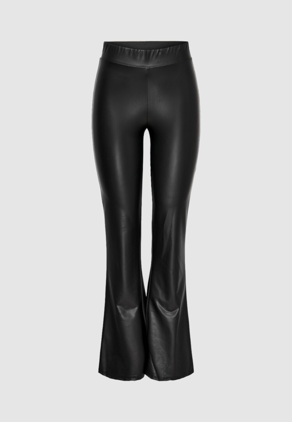 Leggings Only ONLCOOL COATED FLARED PANT JRS Nero - Foto 2