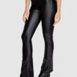 Leggings Only ONLCOOL COATED FLARED PANT JRS Nero - Foto 4