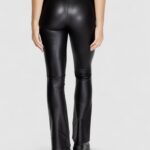 Leggings Only ONLCOOL COATED FLARED PANT JRS Nero - Foto 5