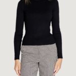 Maglia Jacqueline de Yong Jdyplum L/S Roll Neck Knt Nero - Foto 4