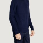 Maglia Tommy Hilfiger PIMA ORG CTN CASHMERE Blu - Foto 5