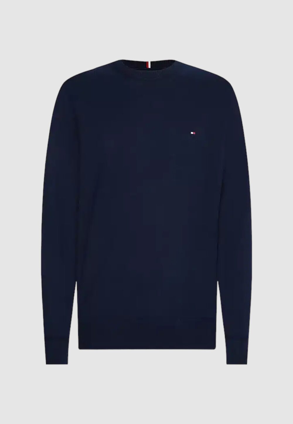 Maglia Tommy Hilfiger PIMA ORG CTN CASHMERE Blu - Foto 1