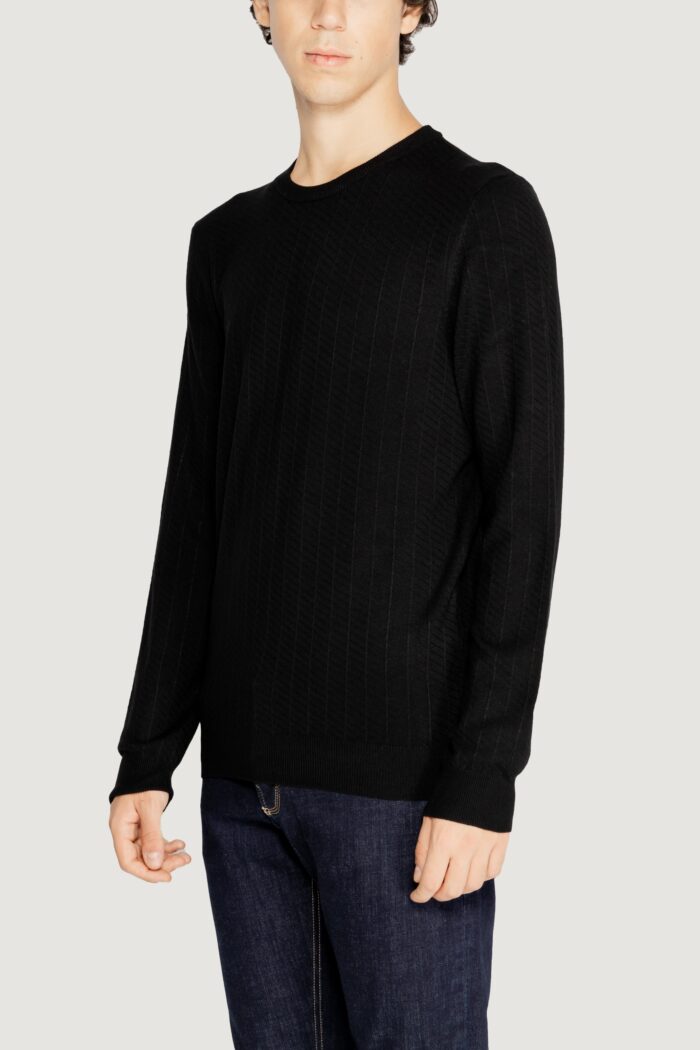 Maglione Antony Morato VISCOSA BLEND YARN 3D Nero