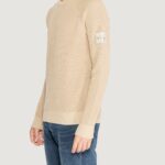 Maglione Calvin Klein BADGE EASY Beige - Foto 1