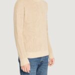 Maglione Calvin Klein BADGE EASY Beige - Foto 4