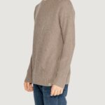 Maglione Calvin Klein RELAXED LINEAR Marrone - Foto 2