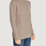 Maglione Calvin Klein RELAXED LINEAR Marrone - Foto 4