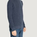 Maglione Calvin Klein BADGE EASY Petrolio - Foto 4